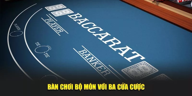 bàn baccarat